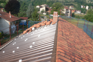 Copertura in tegole - pannelli coibentati