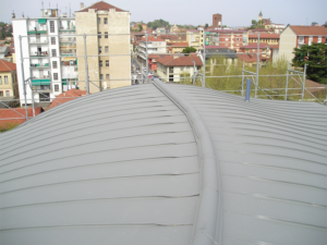 Rifacimento tetti civili - Copertura in alluminio - Chieri (TO)