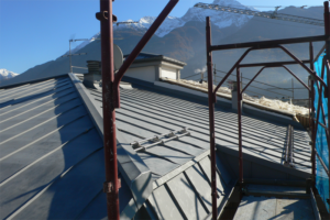 Rifacimento tetti civili - Copertura in alluminio - Aosta