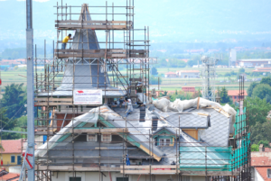 Rifacimento tetti civili - Copertura in gres - Caluso (TO)