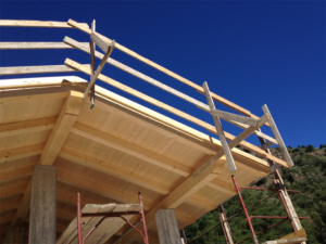 Tetto in legno
