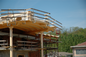 Tetto in legno