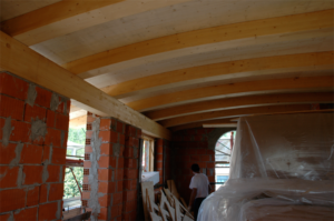 Tetto in legno