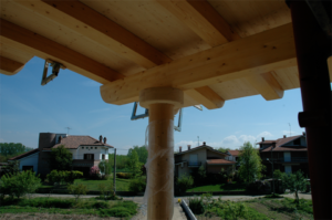 Tetto in legno