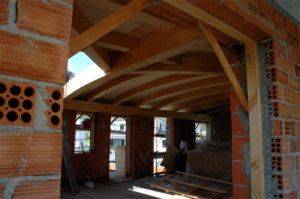 Tetto in legno