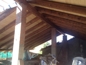 Tetto in legno