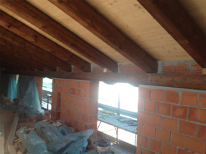 Tetto in legno