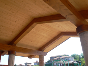 Tetto in legno