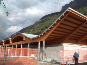 Tetto in legno
