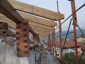 Tetto in legno