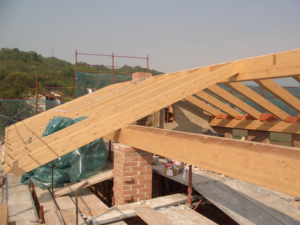 Tetto in legno